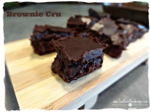 Brownies crus (sans gluten et sans lait)