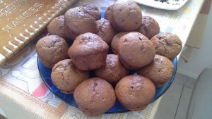 Muffins à la ricotta et cacao