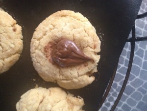 Cookies sans glutennutella