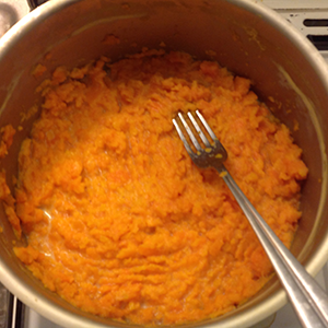 Purée carotte