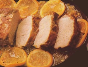 Rôti de porc à l'orange facile